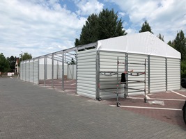 Raktársátor 10 méter széles-61